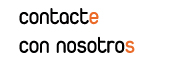 contacte con nosotros
